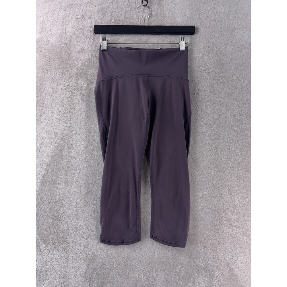 Lululemon Wunder Under Leggings Womens Size 4 Purple Luxetreme Performance